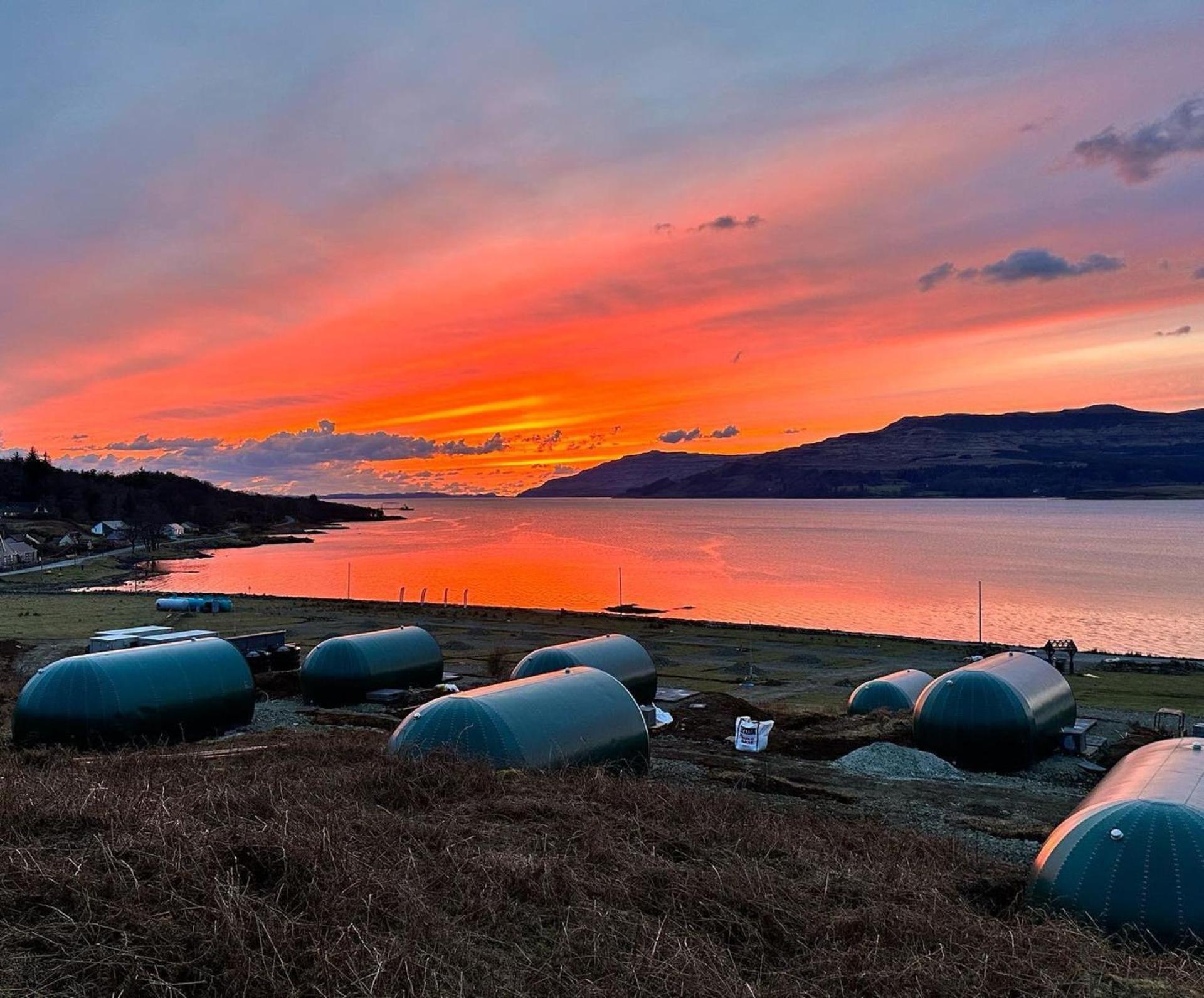 Villa Port Nan Gael Pods Pennyghael Esterno foto
